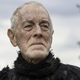 Max von Sydow as the Three-Eyed Raven in Game of Thrones.